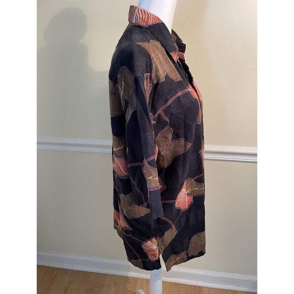 Tori Richards Men's Hawaiian Button Up Short Sleeve Shirt Made In The USA Sz M - Picture 4 of 7